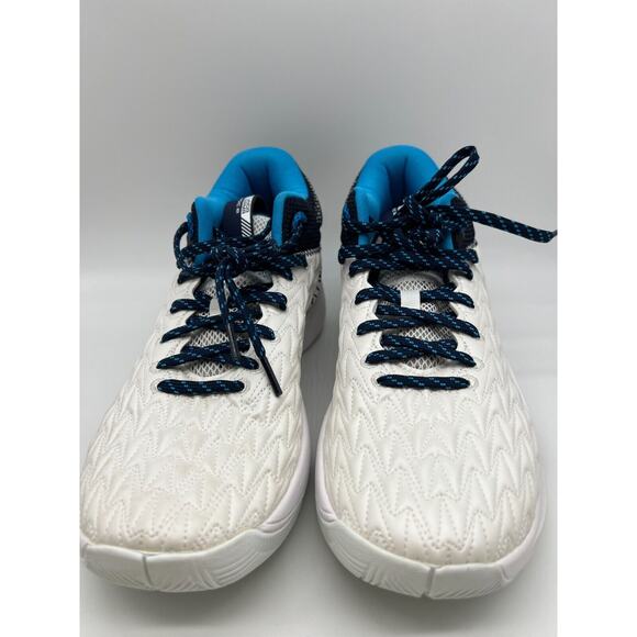 Under Armour HOVR Havoc 5 Team Basketball White/Navy Shoes 3024979-103 Size 10.5 main image 5